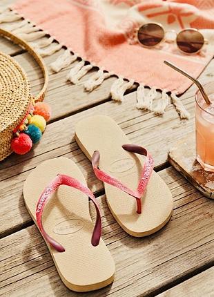 Шльопанці 🩴 вʼєтнамки бразильського бренду havaianas (оригінал)