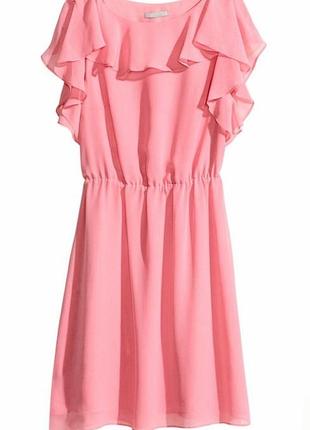 Шифонова блуза h&amp;m m-l