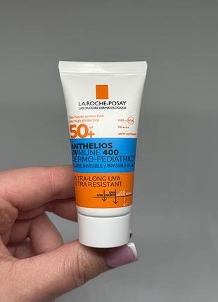 Дитячий сонцезахисний флюїд для обличчя та тіла spf50+  15мл
