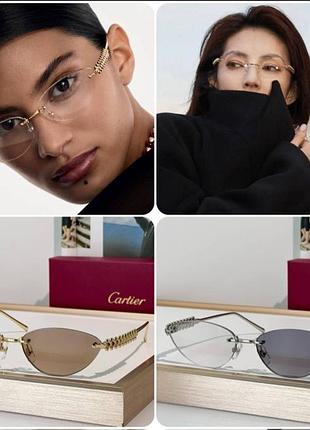 Окуляри cartier clash лінза фотохром хамелеон