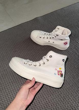 Кеди на платформі converse оригінал