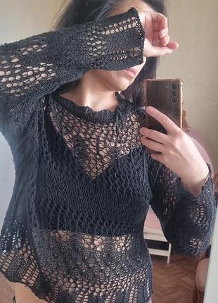 Светр-кольчуга zara 10