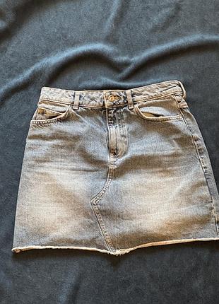 Спідниця жіноча zara xs, джинс