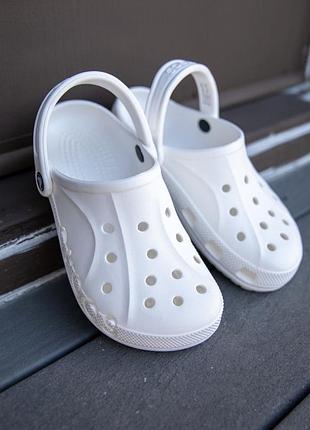 Baya clog чоловічі крокси, розмір 41-42, білі 100% оригінал