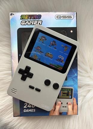 Ігрова консоль qss  retro gamer з 240 ретро іграми