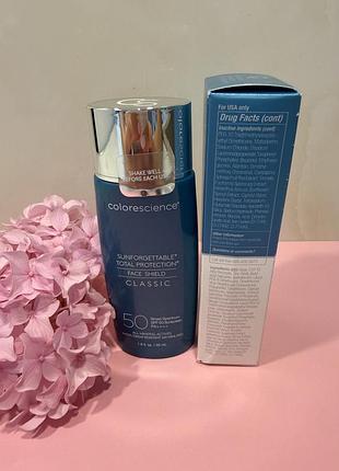 Сонцезахисний крем colorescience sunforgettable total protection face shield classic spf 50 3