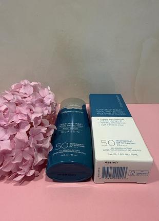 Сонцезахисний крем colorescience sunforgettable total protection face shield classic spf 50 5