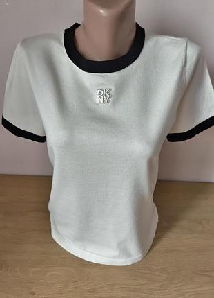 Футболка из вискозы dkny