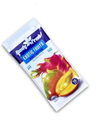 Вологі серветки 15шт еxotic fruits тм handy fresh