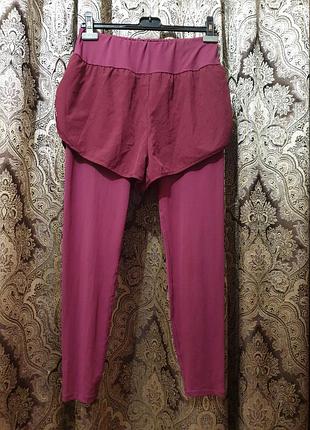 Shein лосины с шортами