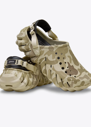 Crocs сабо echo duck camo clog