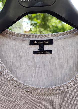 100% лен платья massimo dutti 3