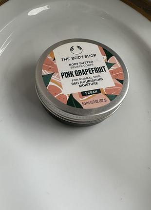 Батер для тіла the body shop pink grapefruit об'ємом 50 мл.