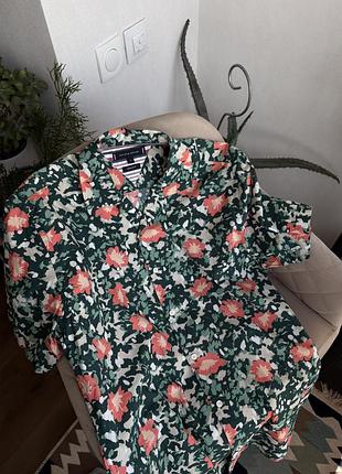 Сорочка з коротким рукавом tommy hilfiger