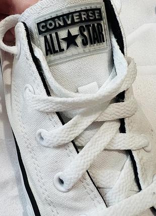Кеди білі converse 6