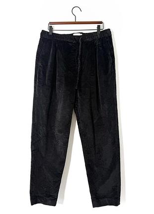 Вельветові штани джогери topman