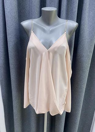 Блуза з відкритими плечима і довгим рукавом new look 14/42