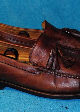 Кожаные туфли jonhston murphu 46 размер4 фото