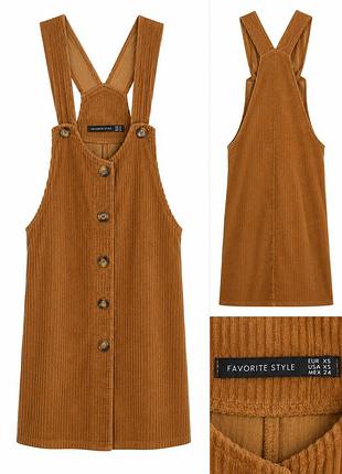 Вельветовий сарафан favorite style, розмір xs