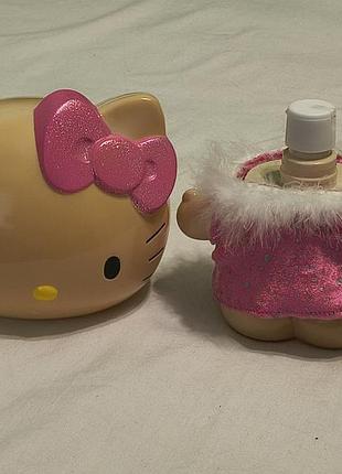 Vintage 2006 г. sanrio hello kitty - новая винтажная игрушка -дозатор коллекционной туалетной воды hello kitty - 20 см