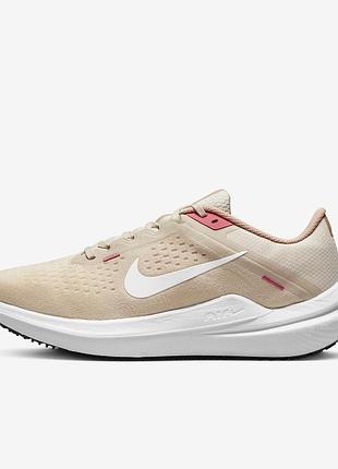 Оригинальн! сша! женские кроссовки nike winflo 10 beige dv4023-100 в новом состоянии