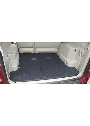 Килимок багажника (eva,чорний) для mitsubishi pajero wagon iii 1999-2006 рр