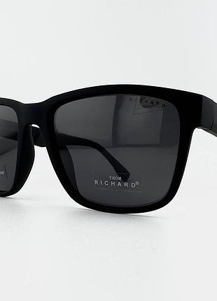 Мужские солнцезащитные очки thomлугard tr9024 col.102-p1 polarized с поляризацией, черные