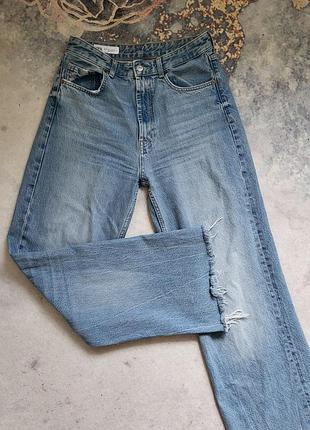 Джинси zara wide leg