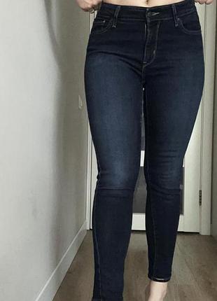 Джинси скінні levis 711 indigo w 29