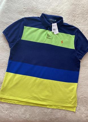 Polo ralph lauren поло, поло великого розміру, поло в смужку
