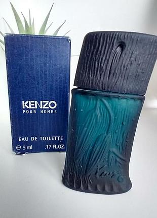 Kenzo pour homme миниатюра винтаж 5 ml
