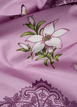 Комплект постільної білизни moon&star бязь gold люкс sunny bloom king size 220x240 наволочки 4х70х70