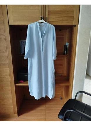 Блакитна сукнч zara воздушна