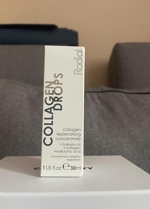 Сироватка-концентрат від зморшок rodial collagen drops replenishing concentrate