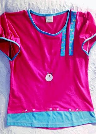 Женская футболка для сна ночнушка пижама size s m