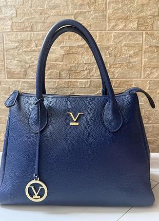 Фірмова шкіряна сумка  versace 19-69