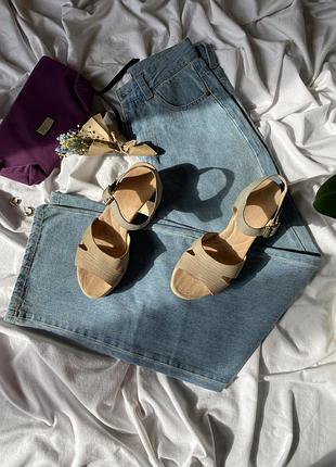 Женские кожаные сандалии, босоножки  clarks с ремешком на щиколотке 39 (24см.) 25.5см.