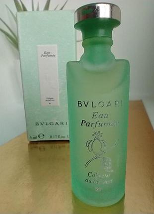 Bvlgari eau parfumée au thé vert мініатюра 5 мл оригінал