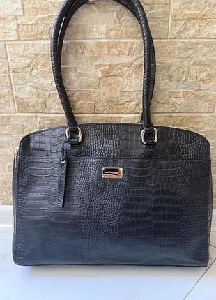 Вміска шкіряна сумка paul costelloe