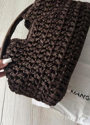 Продам плетений клатч від mango 2