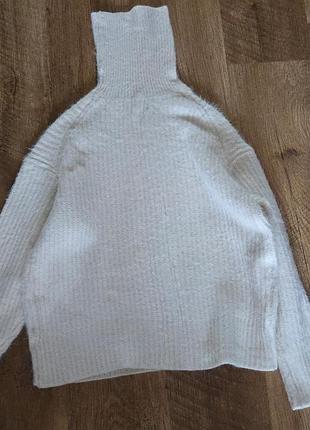 Светр zara білий 3