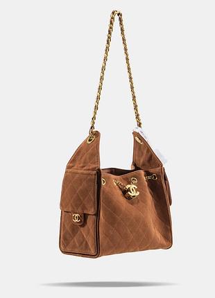 🤎🖤chanel handbag in grained calfskin 🖤🤎брендовая сумка шанель