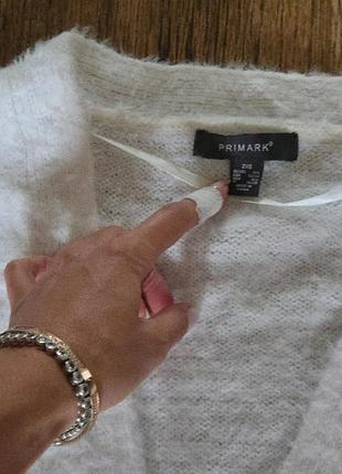 Светр primark білий 3