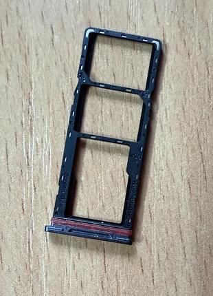 Сим лоток tecno spark 7 (kf6n)