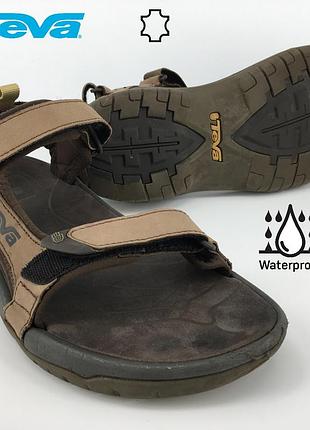Мужские кожанные сандалии  teva tanza leather 42 оригинал