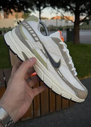 Кроссовки nike initiator, белые creamy (сетка, летние)