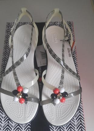 Босоножки, босоножки crocs drew barrymore р. w8/38-39. новые