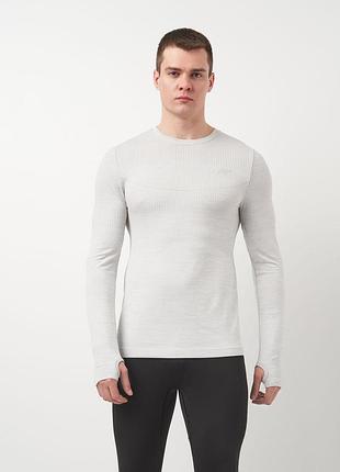 Термолонгслив мужской myprotein 190391 m светло-серый (2200005042403)