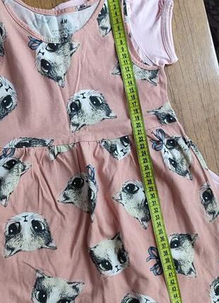 Платье летнее детское h&amp;m р.98-104 3
