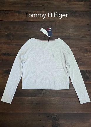 Жіночий лонгслів tommy hilfiger оригінал